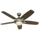 Mercury ceiling fan with light & remote control  by CasaFan