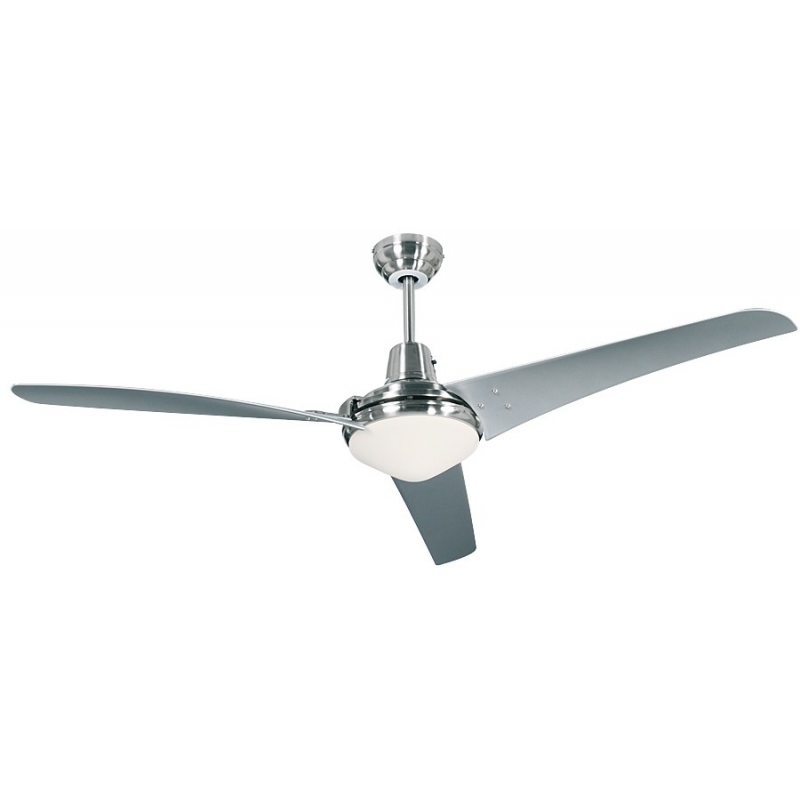 Ceiling Fan Mirage Chrome With Light