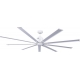 ECO BIG SMOOTH white with DC motor & remote control by Casafan.