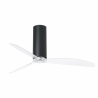 TUBE White Glossy or Matt ceiling fan with DC motor by FARO