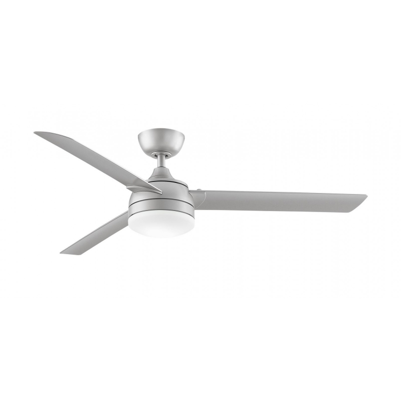 Outdoor Ceiling Fan Xeno Wet Nickel With Led Light By Fanimation