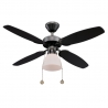 Capitol Gun Metal ceiling fan with light by Westinghouse