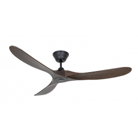 ECO GENUINO 180 NB Matt Black with DC motor and remote control by Casafan