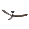 ECO GENUINO 180 NB Matt Black with DC motor and remote control by Casafan