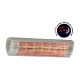 Outdoor Low Glare Infrared Heater CASATHERM W2000 Low Glare Gold
