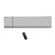 Outdoor- Indoor Infrared Heater CASATHERM HeatPanel PLUS IP55 Silver with remote control