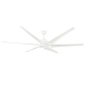 DC ceiling fan Cies 210 white with remote control by Faro