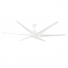 DC ceiling fan Cies 210 white with remote control by Faro