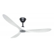 ECO GENUINO 152 MS Black White  with DC motor and remote control by Casafan