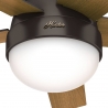 Stile Bronze with light and remote control by Hunter