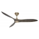 Eco Airscrew 152 Brushed Brass  Gray with DC motor by Casafan