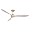 Eco Airscrew 152 Brushed Brass Washed White with DC μοτέρ by Casafan