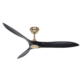Eco Airscrew 152 Brushed Brass Black with DC μοτέρ by Casafan