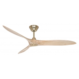 Eco Airscrew 152 Brushed Brass Natural with DC μοτέρ by Casafan