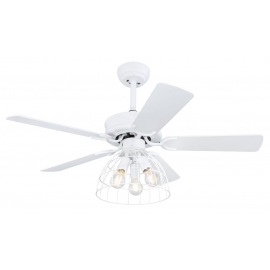 Sallie 106 White with light and remote control by Globo