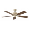 ECO Imperial 132 Antique White with DC motor and remot control by Casafan.