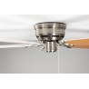 Kisa Deluxe Brushed Nickel suitable for low ceilings by Pepeo