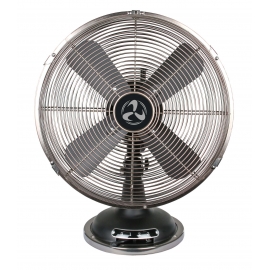 Tradition Black Retro table fan by Casafan