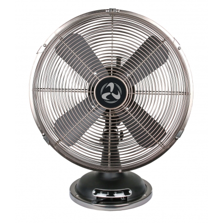 Tradition Black Retro table fan by Casafan