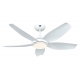 Eco Volare 116 White with DC motor and LED light by Casafan