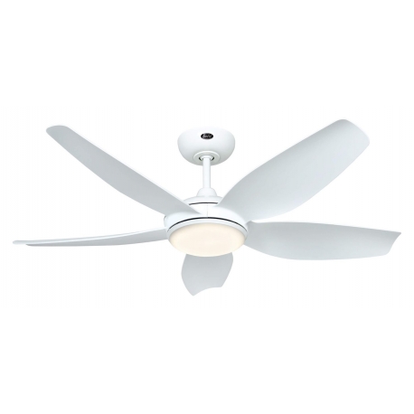 Eco Volare 116 White with DC motor and LED light by Casafan