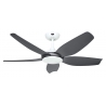 Eco Volare 116 White Basalt with DC motor by Casafan