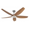 Eco Volare 142 Chrome Oak with DC motor by Casafan