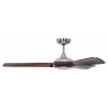 Eco Interior BN 140  Chrome / Walnut with DC motor by Casafan