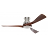 Eco Regento BN 140  Chrome / Walnut with DC motor by Casafan