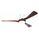 Eco Regento WE 140  White / Walnut with DC motor and LED light by Casafan