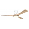 Eco Regento WE 140  White / Natural Wood with DC motor and LED light by Casafan