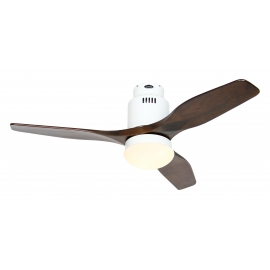 Aerodynamix 112 White - Walnut with DC motor and light by Casafan