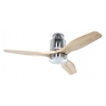 Aerodynamix 112 Polished Chrome - Natural with DC motor and light by Casafan