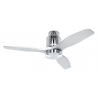 Aerodynamix 112 Polished Chrome - Silver with DC motor and light by Casafan