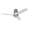 Aerodynamix 112 Brushed Chrome - White with DC motor and light by Casafan