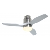 Aerodynamix 112 Brushed Chrome - Silver with DC motor and light by Casafan