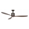 Aeroplan ECO Bronze - Walnut with DC motor and remote control by Casafan