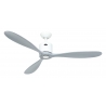 Aeroplan ECO White - Gray with DC motor and remote control by Casafan