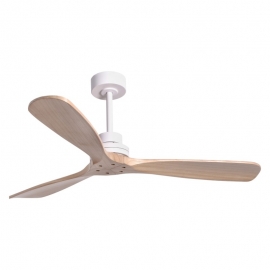 Nati White Natural Outdoor Ceiling fan with DC motor by Sulion