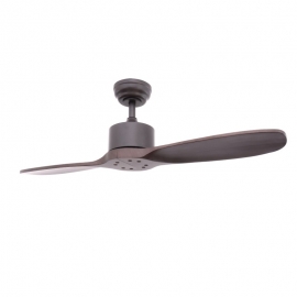 Duplo Brown - Natural Outdoor Ceiling fan with DC motor by Sulion