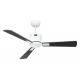 ECO NEO III 103 WE-WN/SI White Silver - Wenge with DC motor and WiFi by Casafan