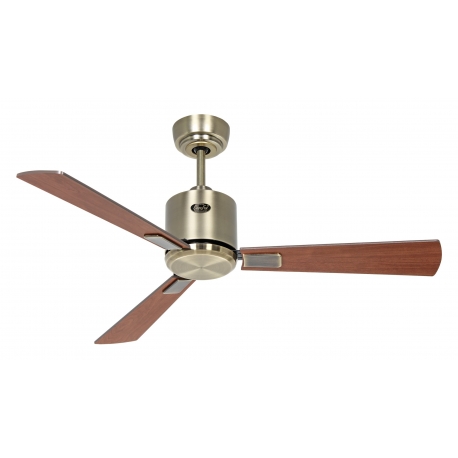 ECO NEO III 103 MA-NB/KI Brass Antique Cherry - Walnut with DC motor by Casafan