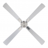 ECO NEO III 132 BN-WN/SI Chrome Wenge- Silver with DC motor by Casafan