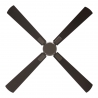 ECO NEO III 132 BZ-WN/SI Bronze Wenge - Silver with DC motor by Casafan