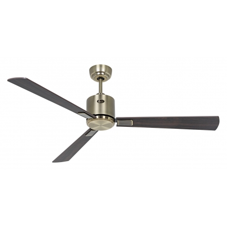ECO NEO III 132 MA-NB/KI Brass Antique Cherry - Walnut with DC motor by Casafan