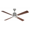 ECO NEO III 132 BN-NB/KI Brushed Chrome Cherry - Walnut with DC motor by Casafan
