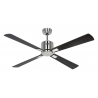 ECO NEO III 132 BN-NB/KI Brushed Chrome Cherry - Walnut with DC motor by Casafan