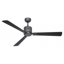 ECO NEO III 132 BG-SW/TK Basalt Gray Black - Teak with DC motor by Casafan