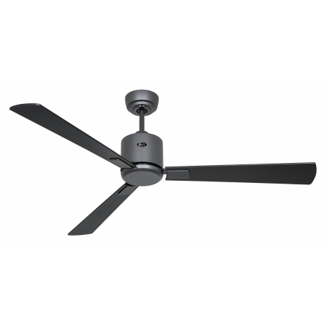 ECO NEO III 132 BG-SW/TK Basalt Gray Black - Teak with DC motor by Casafan