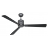 ECO NEO III 132 BG-SW/TK Basalt Gray Black - Teak with DC motor by Casafan